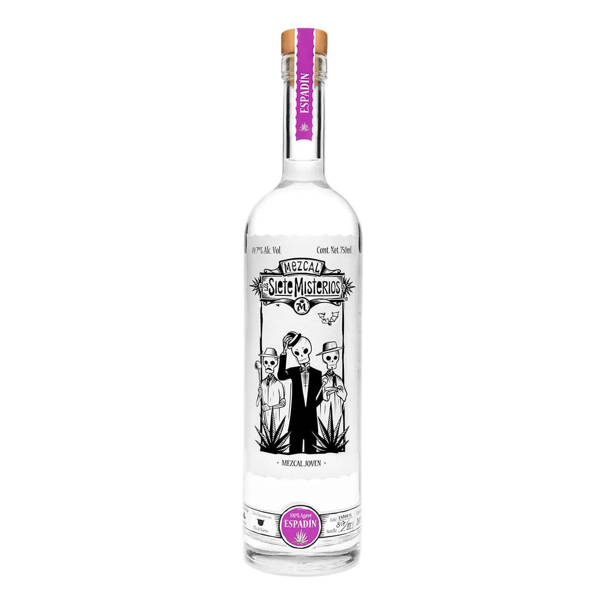 Los Siete Misterios Espadin Tepeztate Mezcal