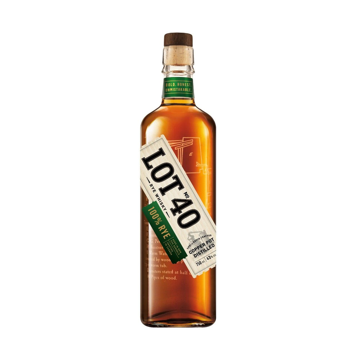 Lot No. 40 Single Copper Pot Still Whisky