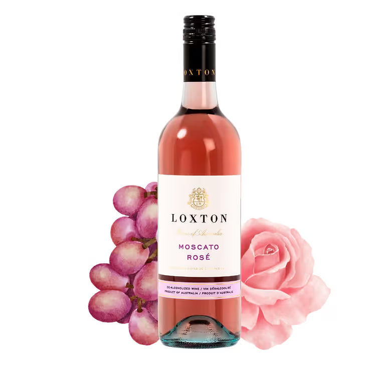 Loxton De-Alcoholized Moscato Rose