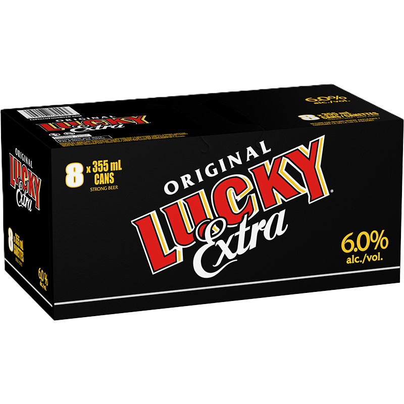Lucky Extra 8x355ml Cans