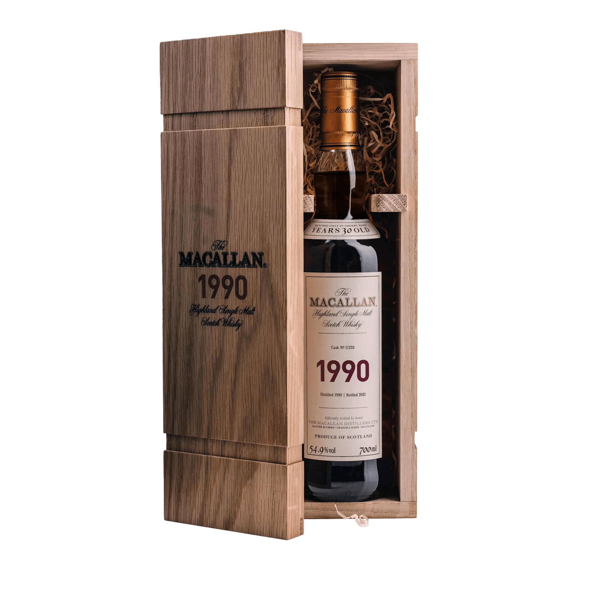 The Macallan Fine & Rare 1990 Cask No. 11233 700ml