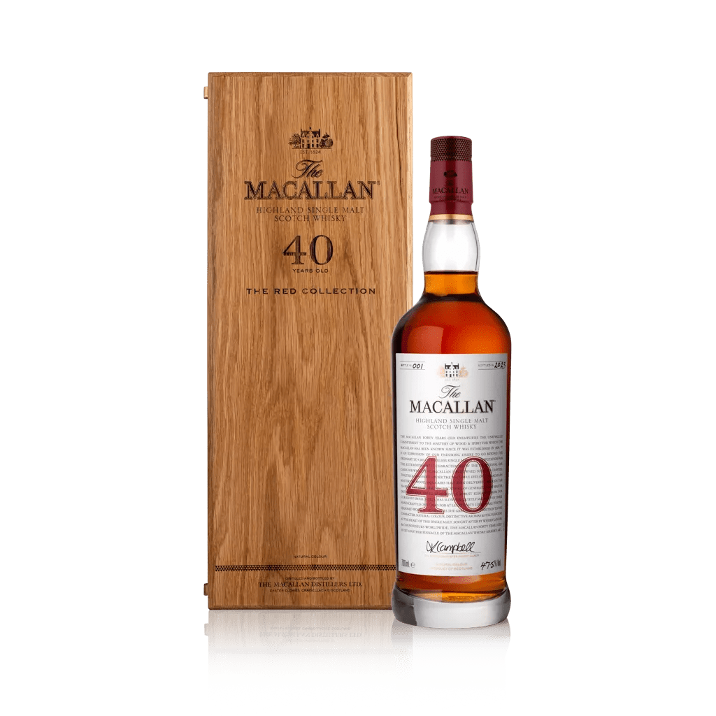 The Macallan Red Collection 40 Year Old 700ml
