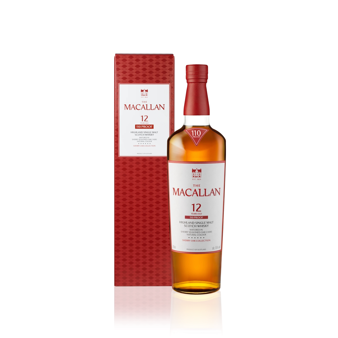 The Macallan 12 Year Old Sherry Oak 110 Proof – BSW Liquor