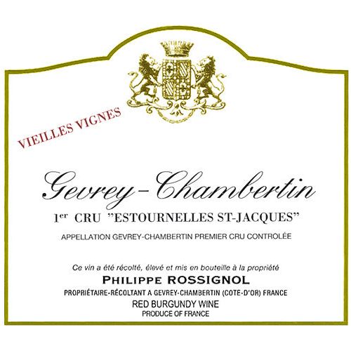 Philippe Rossignol Gevrey-Chambertin 1er Cru Estournelles-St.-Jacques 2017 750ml