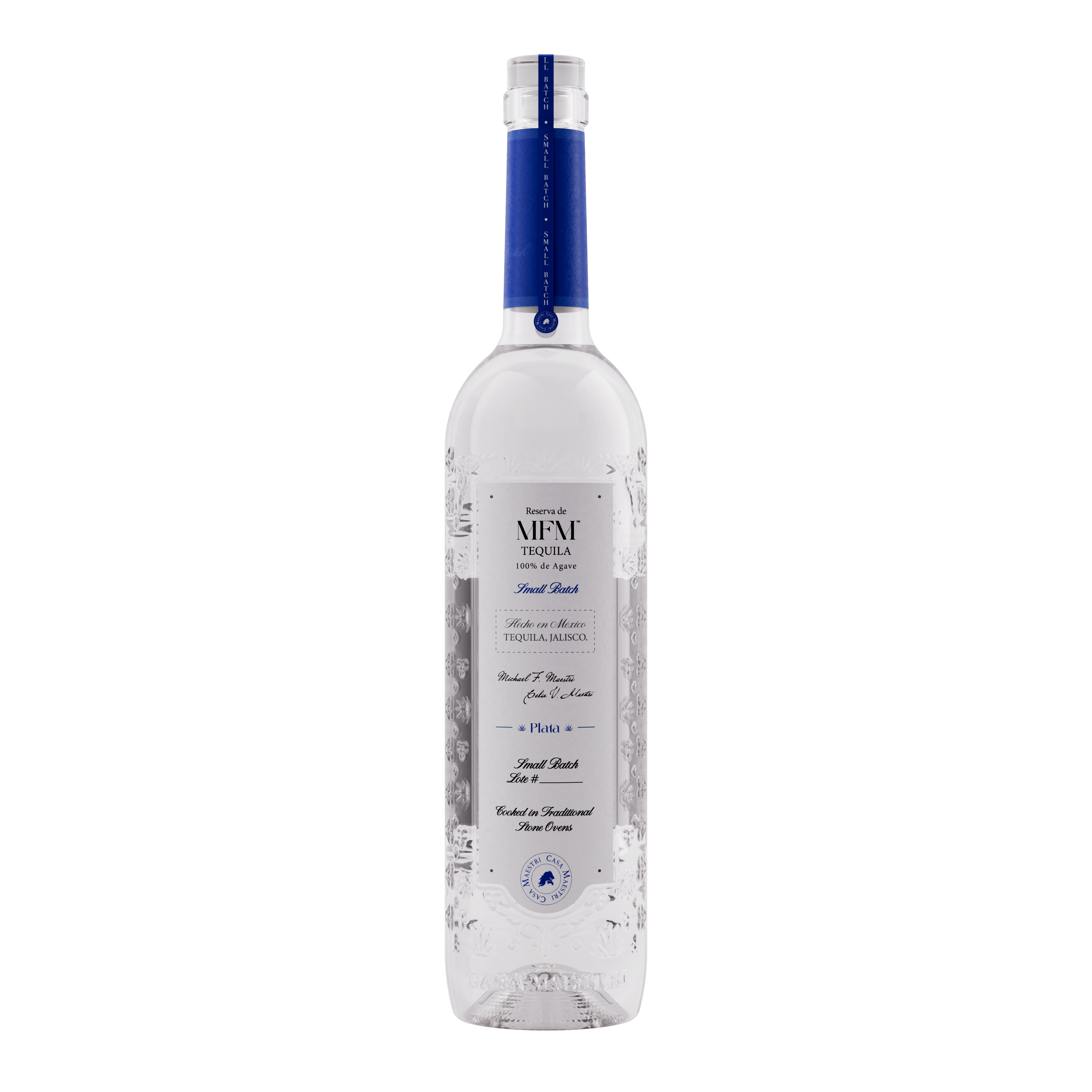 Casa Maestri Reserva MFM Plata Small Batch Tequila