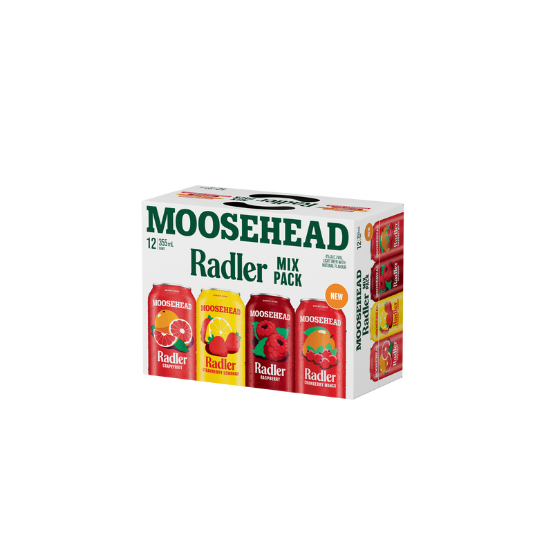 Moosehead Radler Mixed Pack 12 Cans