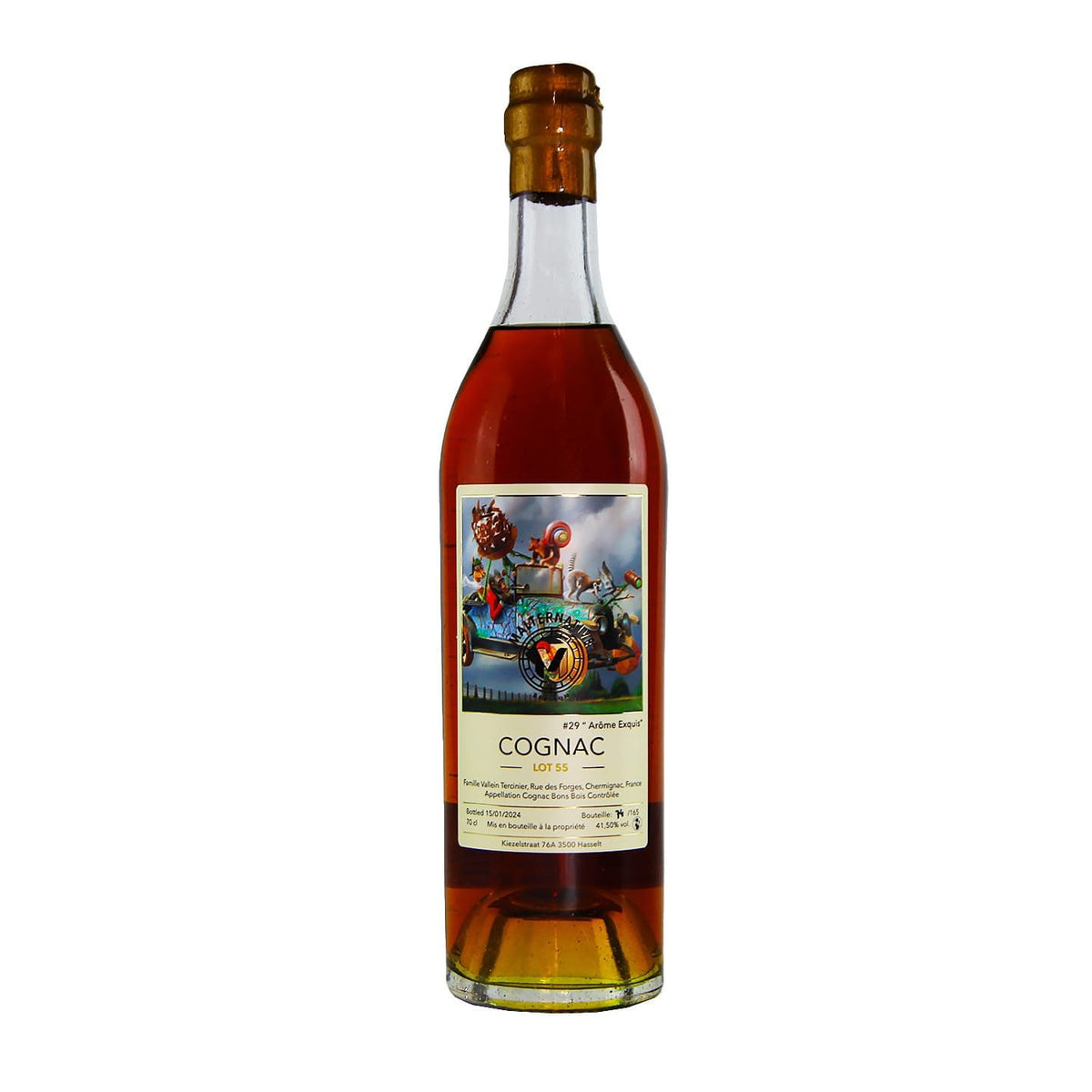 Malternative #29 Arome Exquis Vallein Tercinier 55 Year Old 1955 Lot 55 Cognac