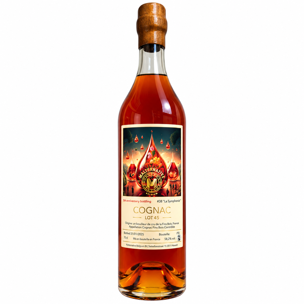 Malternative #38 'La Symphonie' Lot 45 1945 Fins Bois Cognac