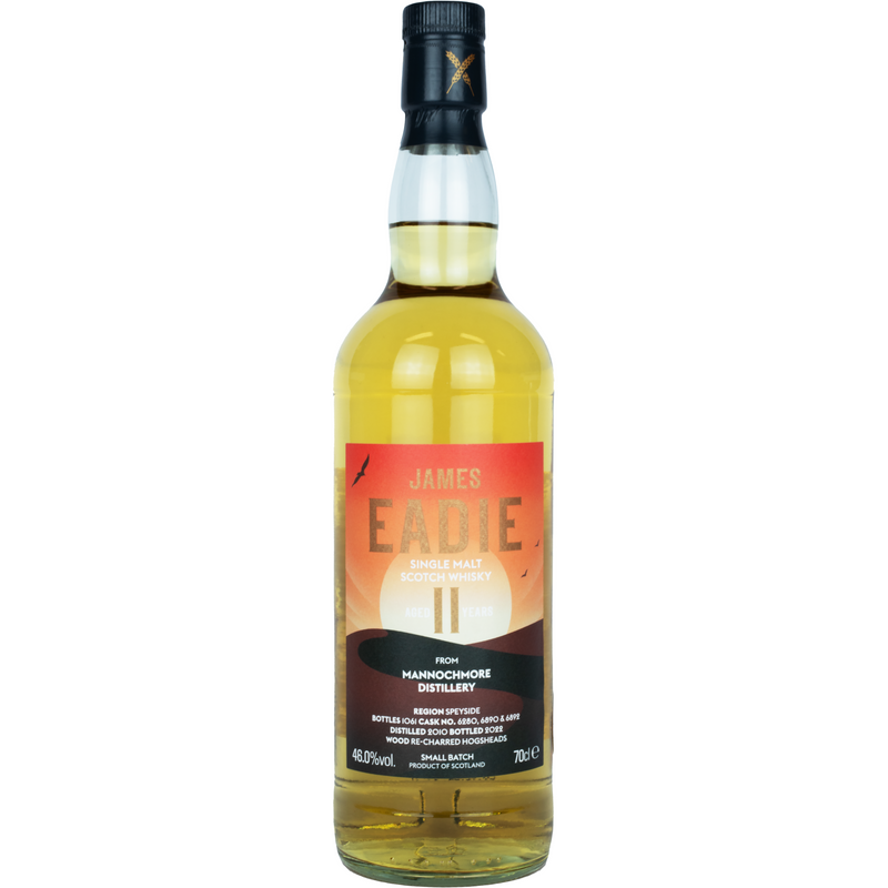 James Eadie Mannochmore 11 Year Old Re-Charred Hogshead 46% 700ml