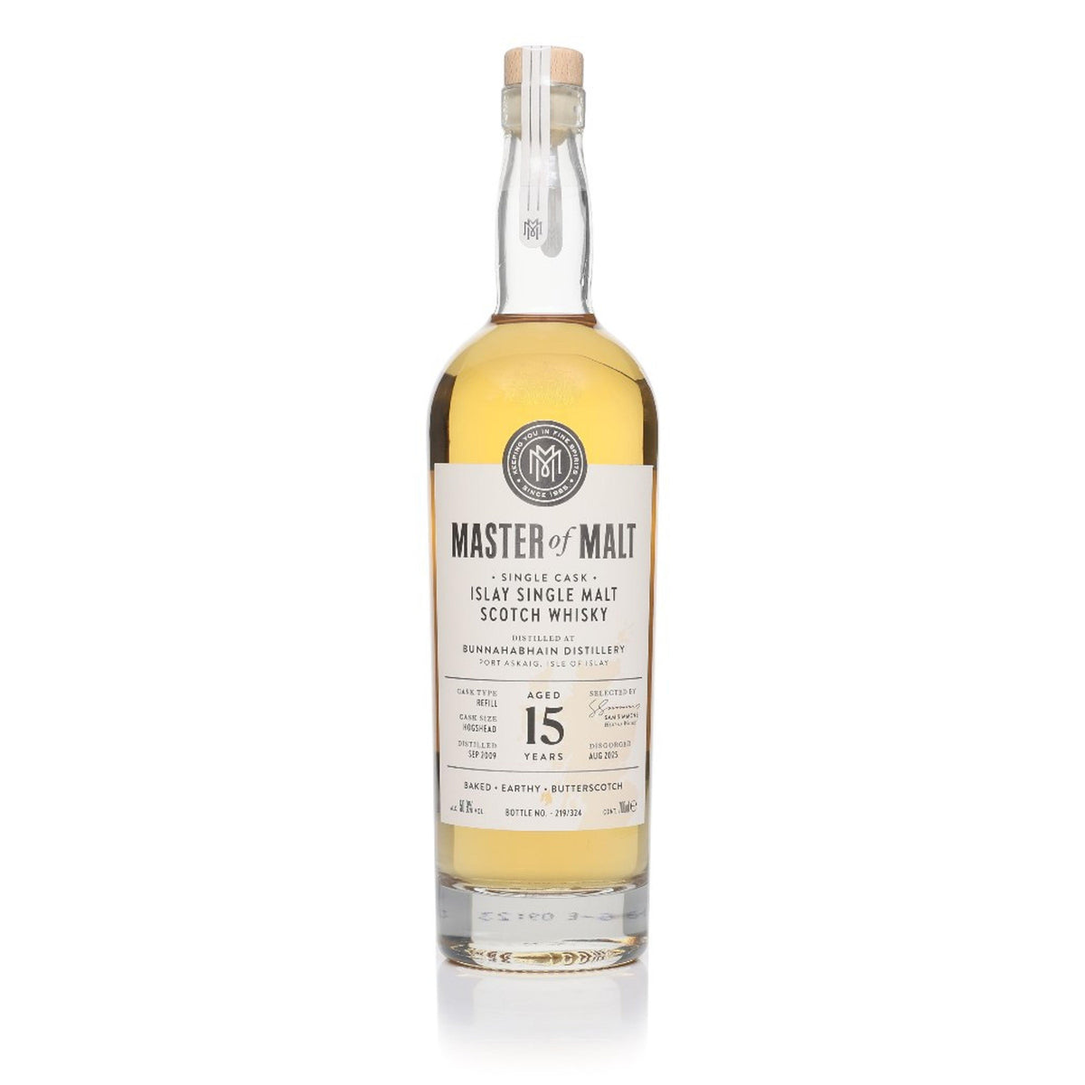 Master of Malt Bunnahabhain 15 Year Old 2009 Single Cask