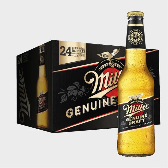 Miller Genuine Draught 24 Bottles