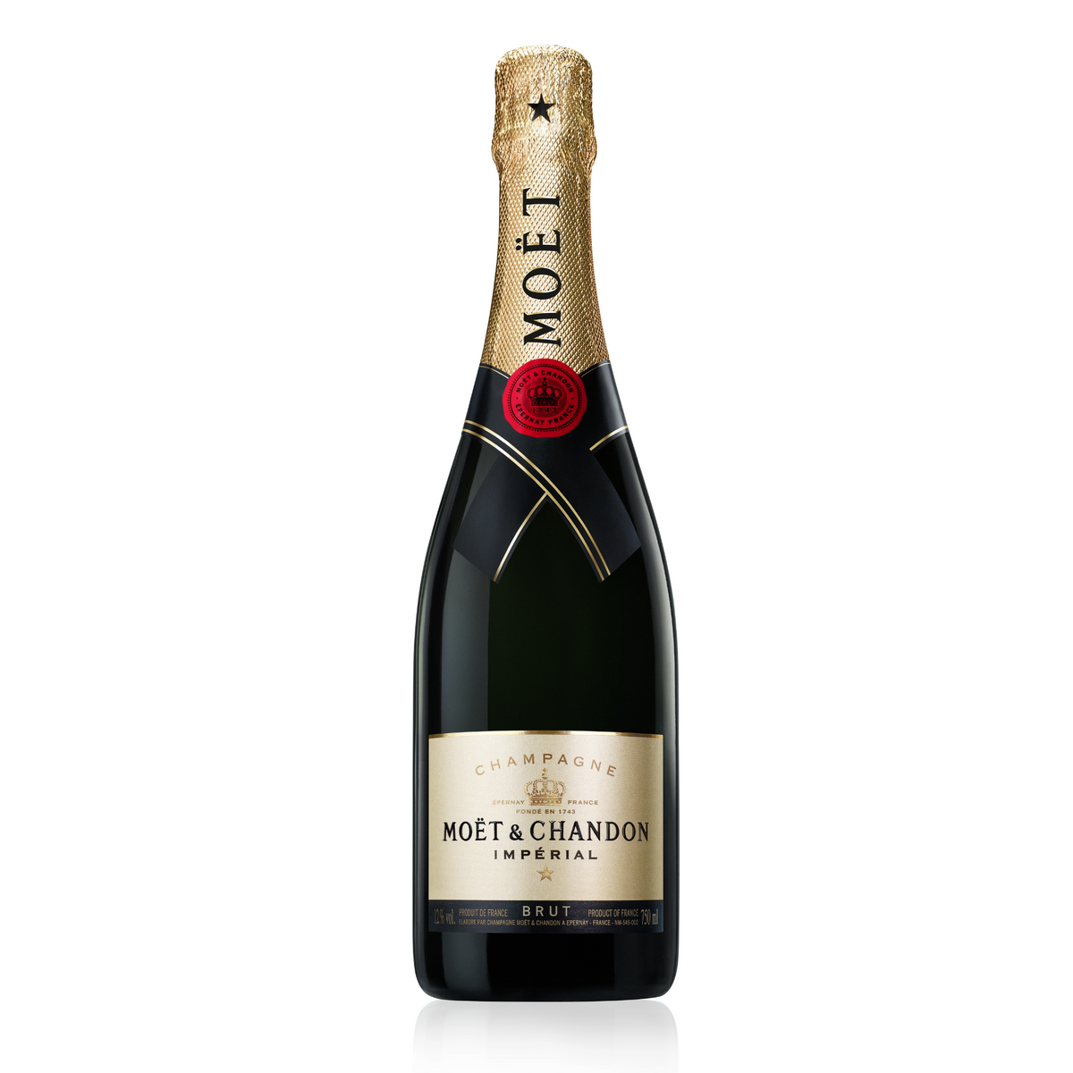 MOËT & CHANDON BRUT IMPERIAL 750ml 6本入り Moet & Chandon Imperial Brut – BSW Liquor