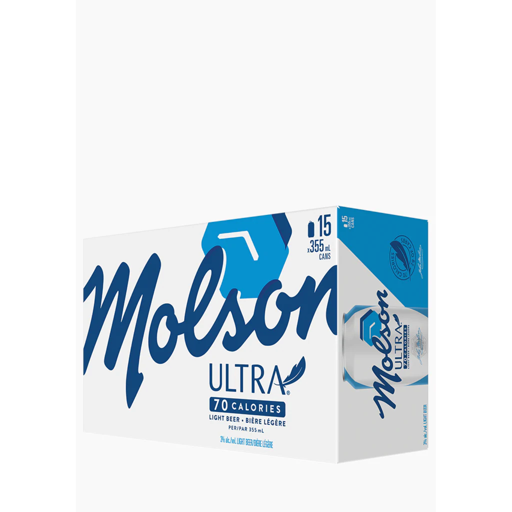 Molson Ultra 15 Cans