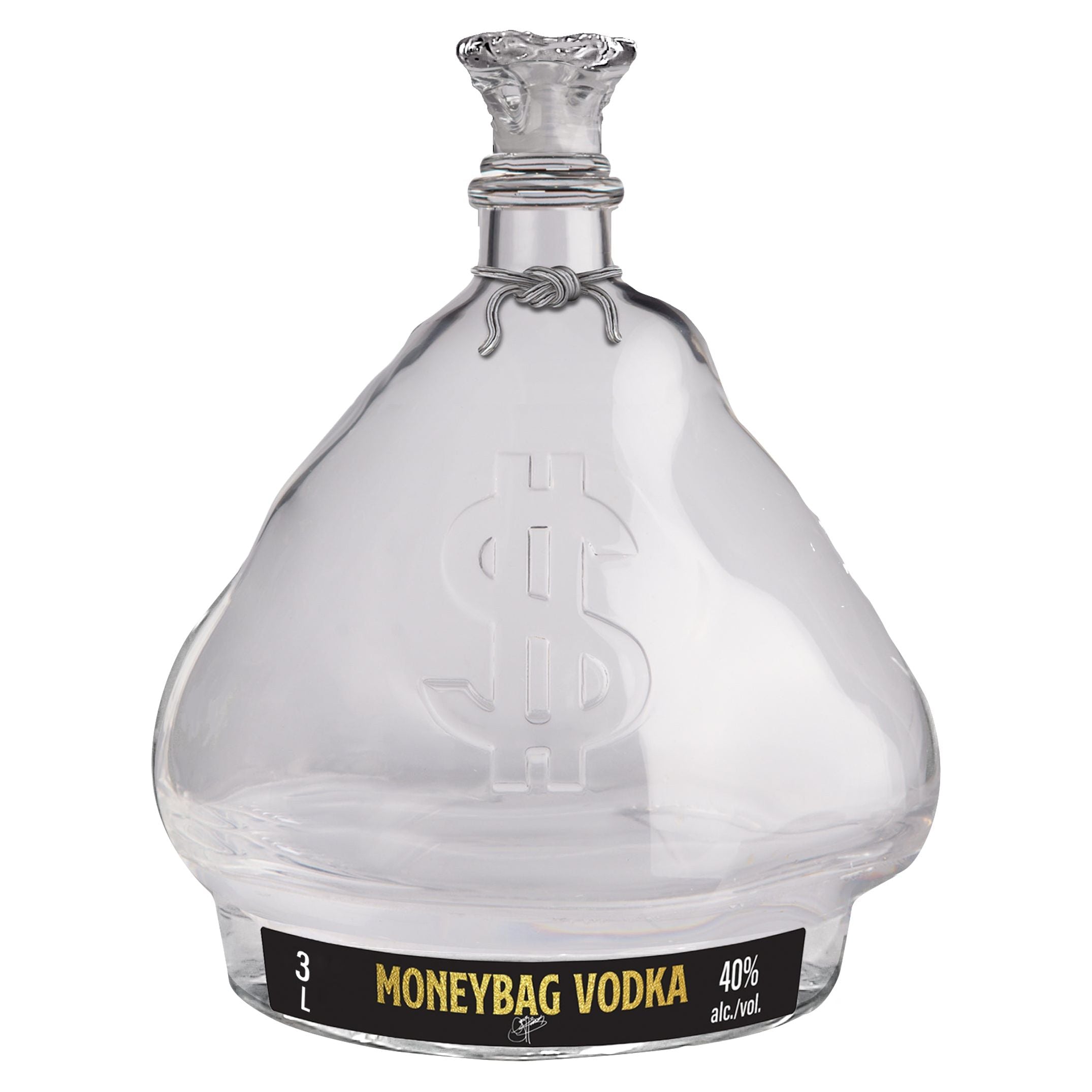 Bank Note Vodka Moneybag Vodka 3L – BSW Liquor
