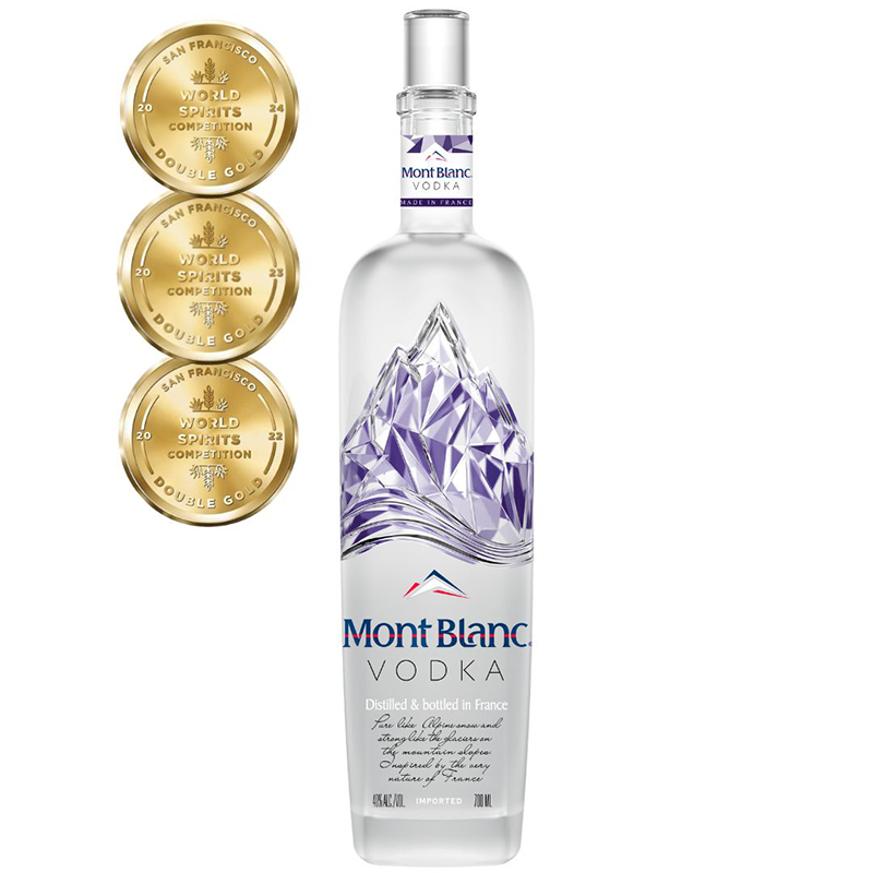 Mont Blanc Vodka Medals