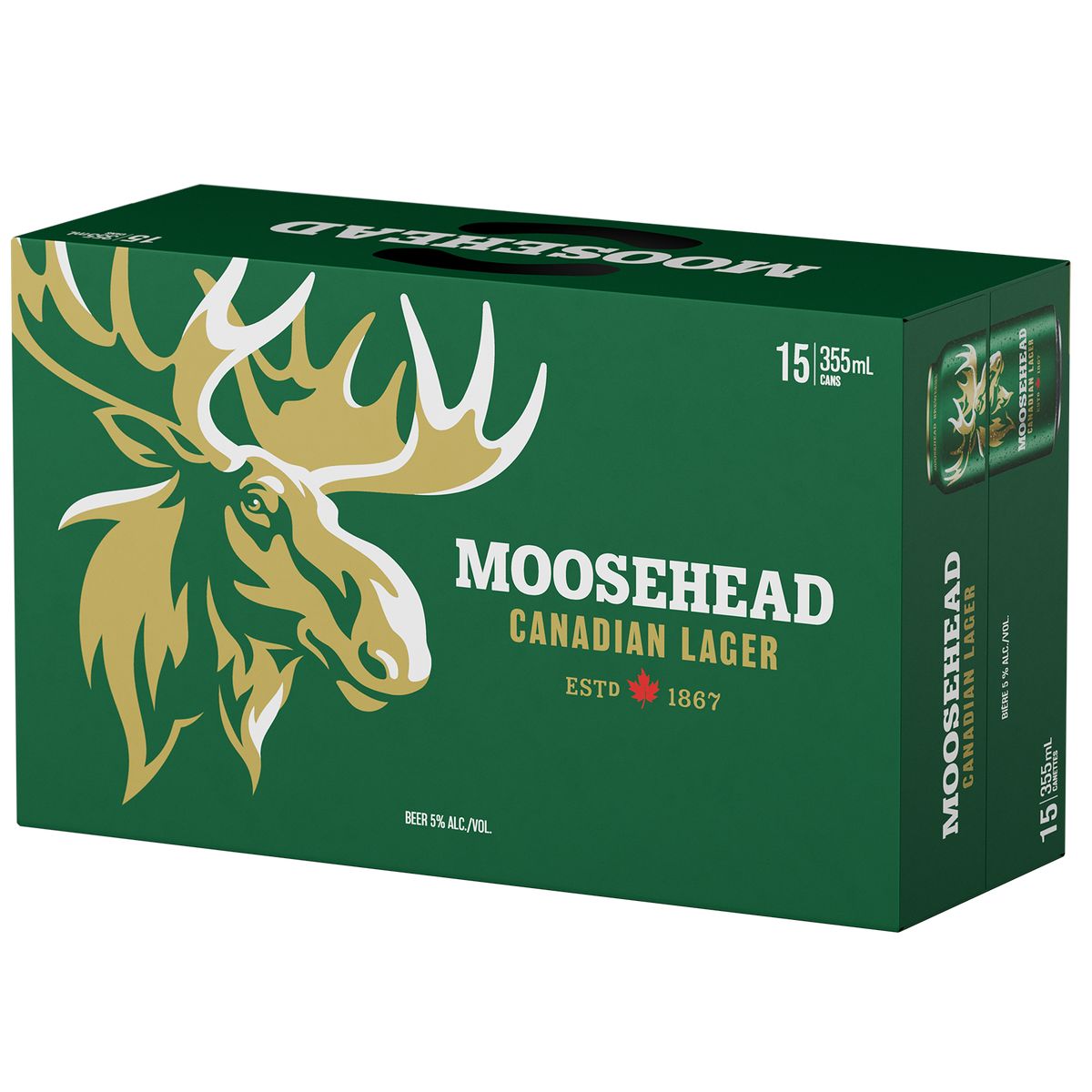 Moosehead Canadian Lager 15 Cans