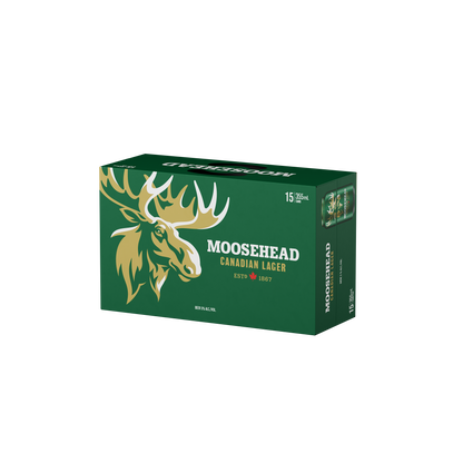 Moosehead Canadian Lager 15 Cans