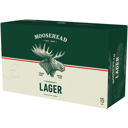 Moosehead Canadian Lager 15 Cans