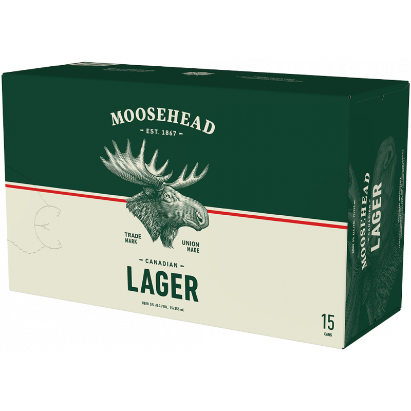 Moosehead Canadian Lager 15 Cans