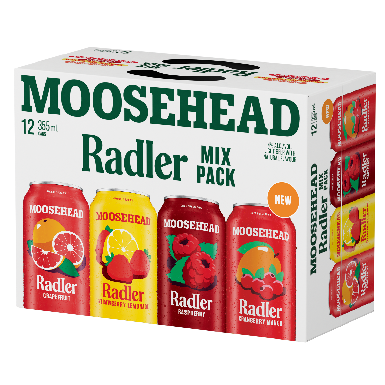 Moosehead Radler Variety Pack 12 Cans