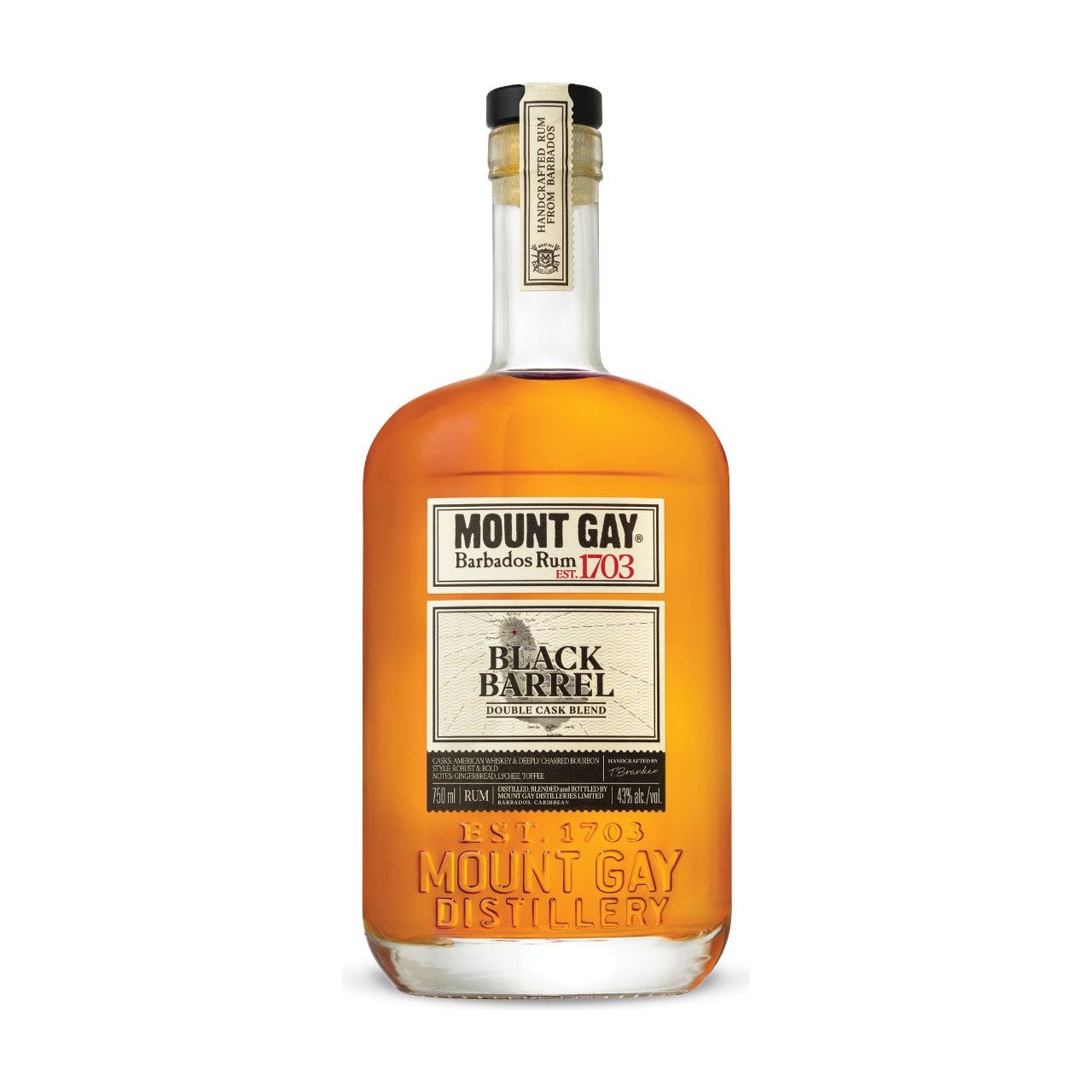 Mount Gay Black Barrel Double Cask Blend Rum