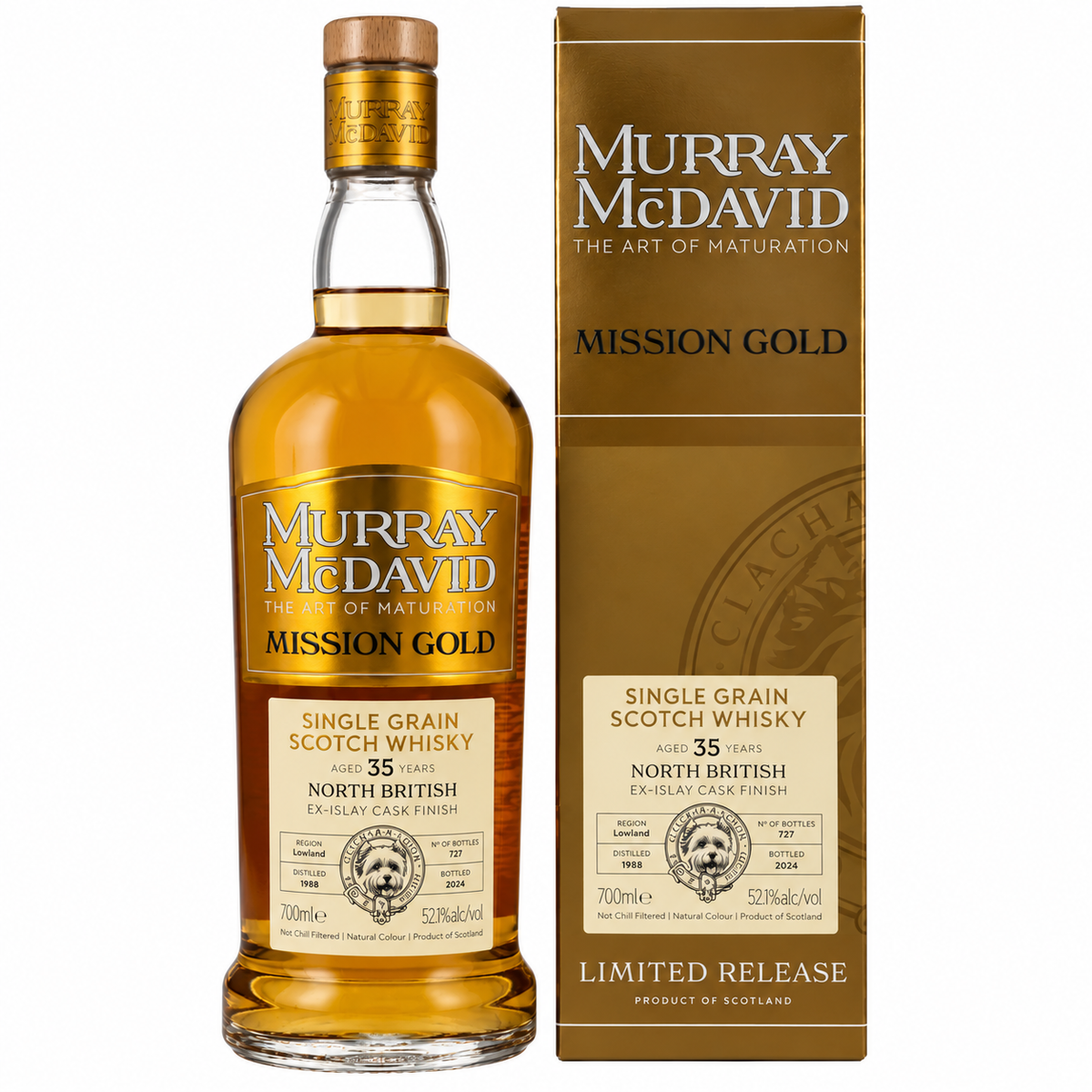 Murray McDavid Mission Gold North British 35 Year Old