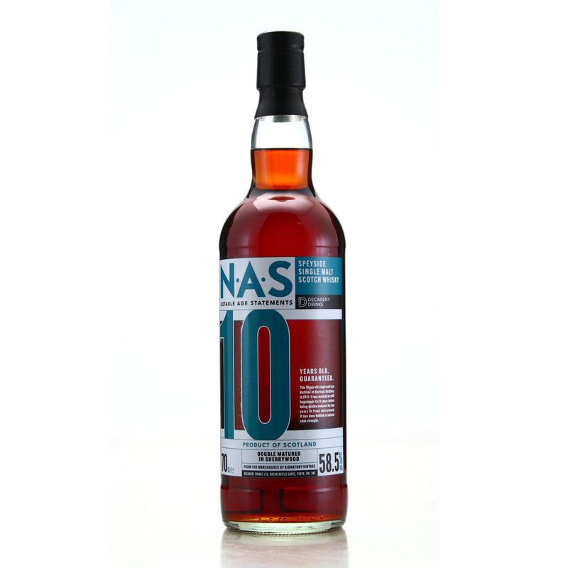 Decadent Drinks NAS Edition No.4 Mortlach 10 Year Old 700ml