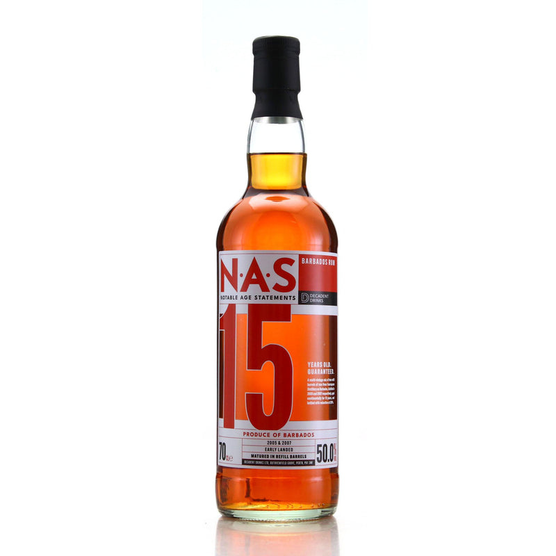 Decadent Drinks NAS Edition No.5 Barbados Rum 15 Year Old 700ml
