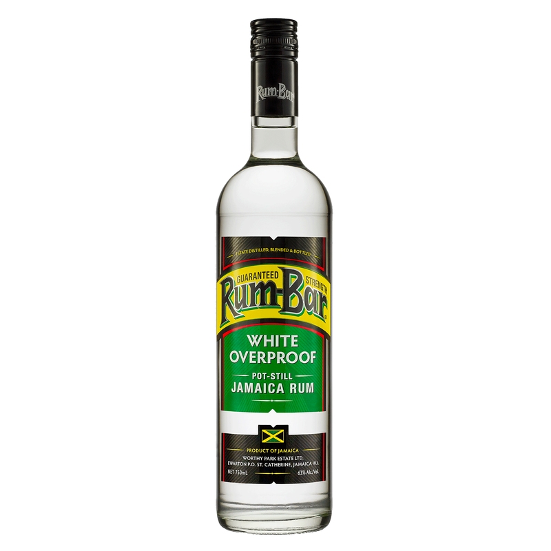 Worthy Park Rum Bar Overproof White Rum 750ml