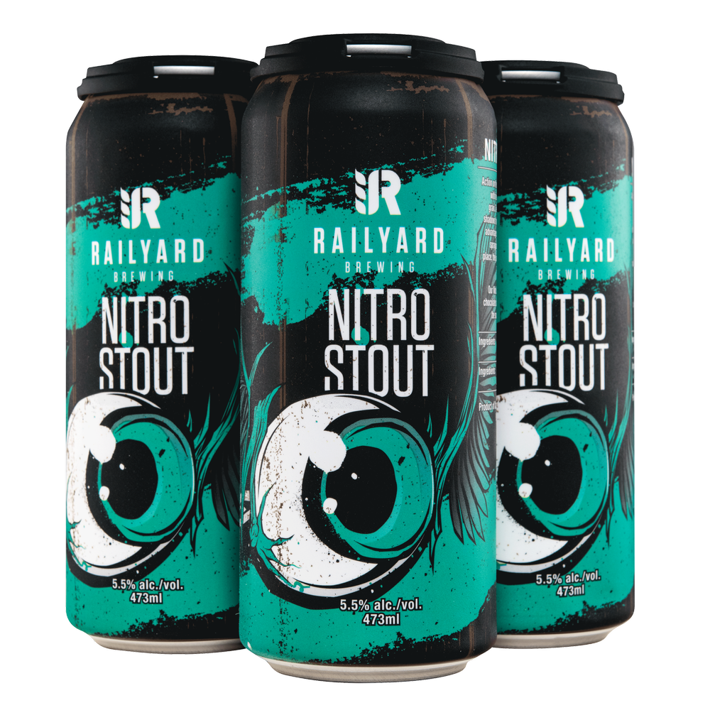 Railyard Nitro Stout 4 Tall Cans