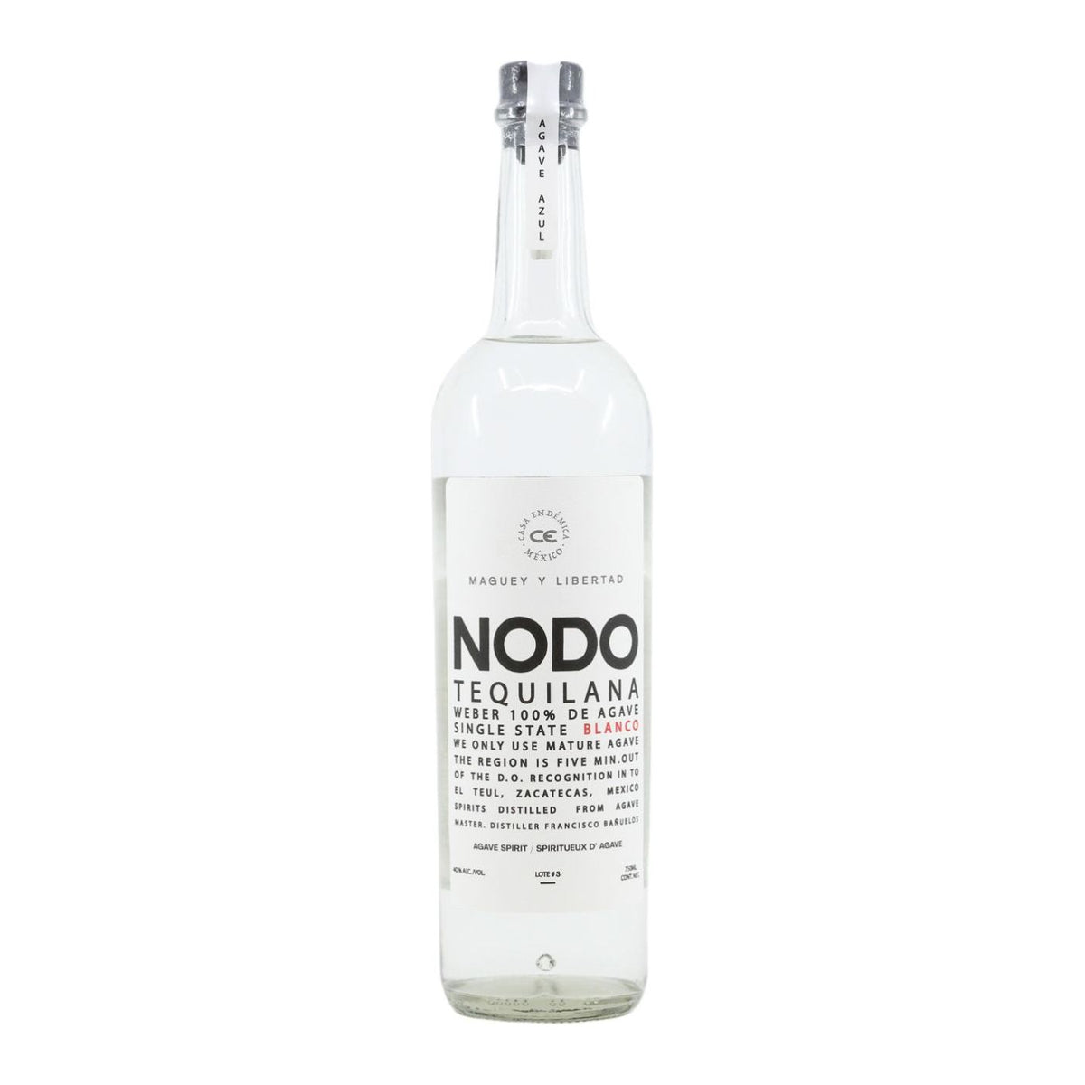 Nodo Tequilana Blanco Tequila