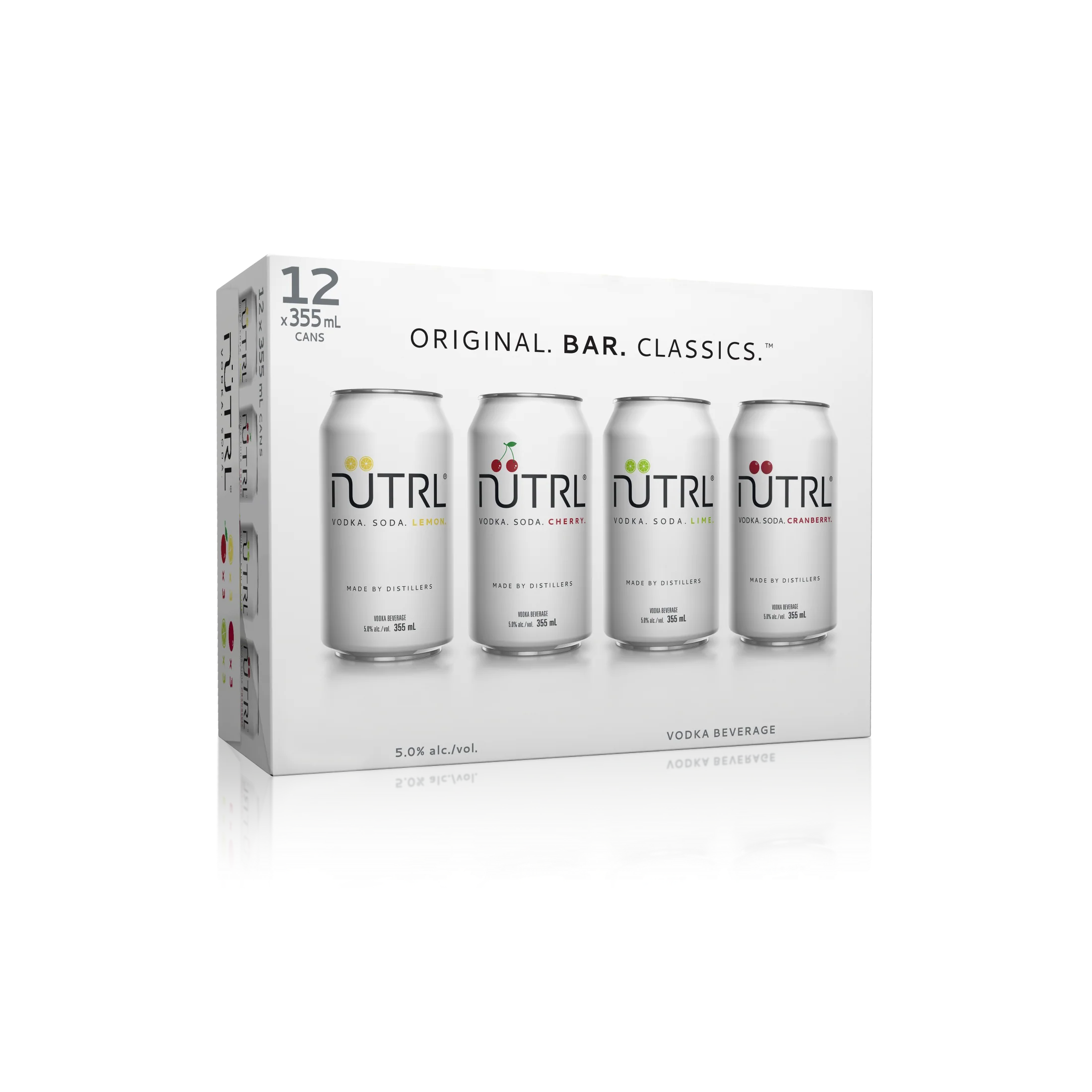 Nutrl Bar Classics Variety Pack 12 Cans