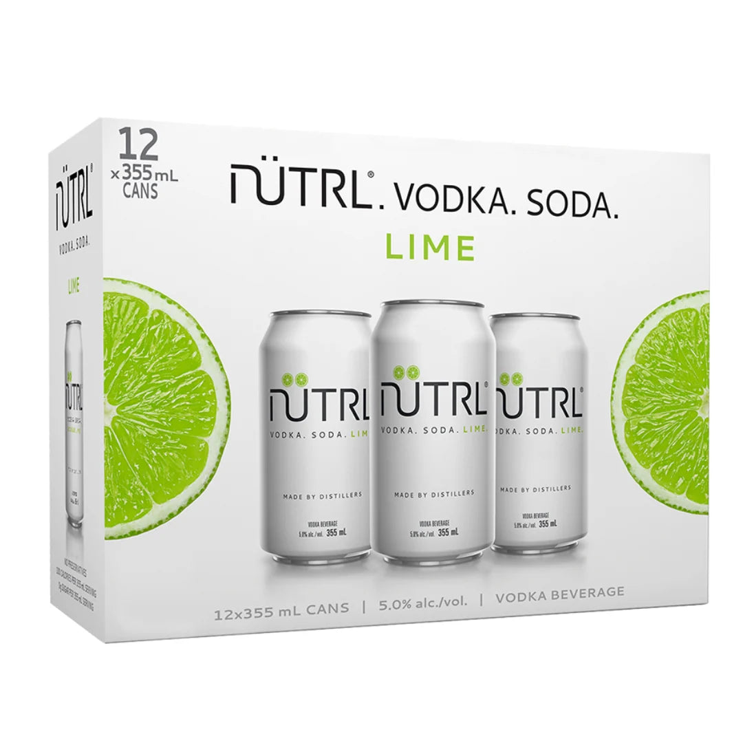 Nutrl Vodka Soda Lime 12 Cans