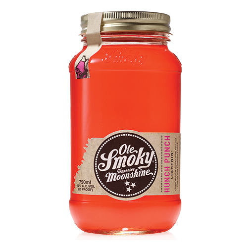 Ole Smoky Hunch Punch Lightnin' Moonshine 40% ABV 50ml
