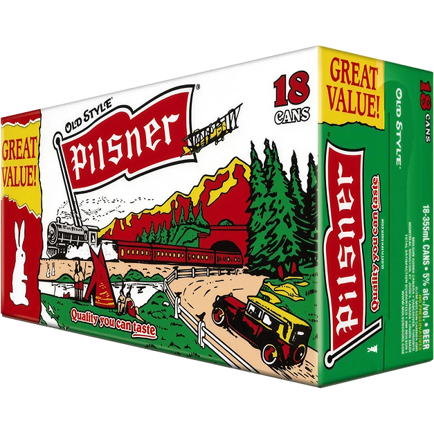 Old Style Pilsner 18 Cans