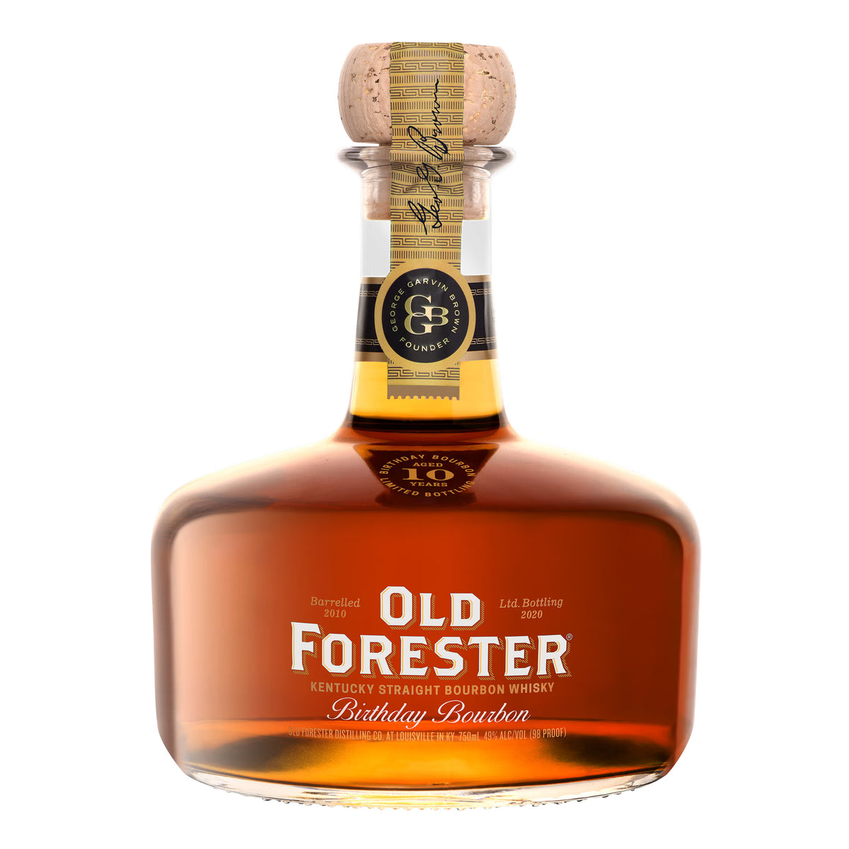 Old Forester Birthday Bourbon 2020 Release Kentucky Straight Bourbon Whiskey