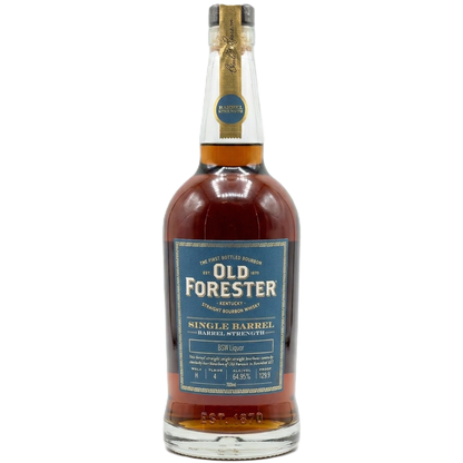 Old Forester x BSW Liquor Single Barrel Barrel Strength Bourbon 64.95% ABV