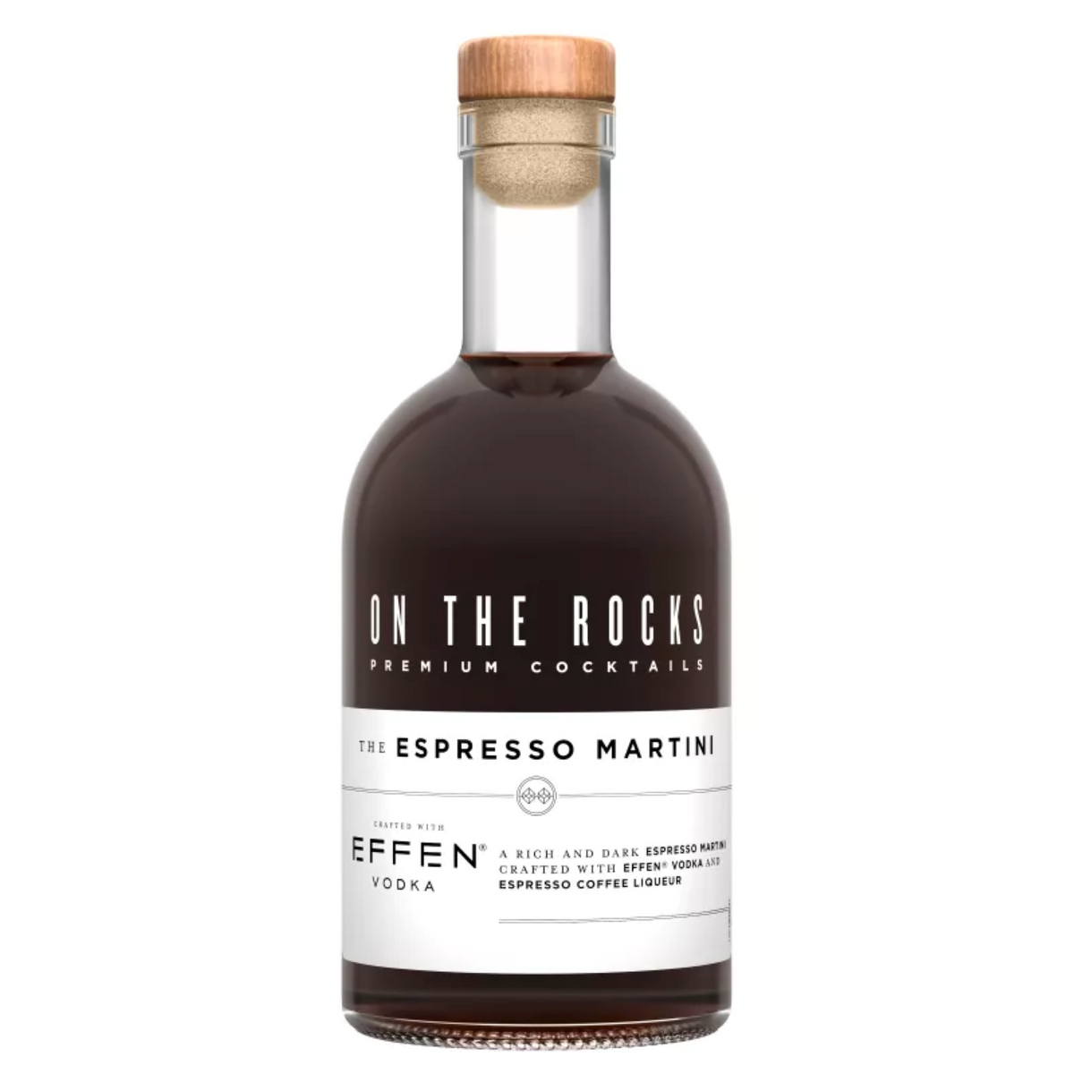 On The Rocks ‘Effen’ The espresso Martini Premium Cocktails