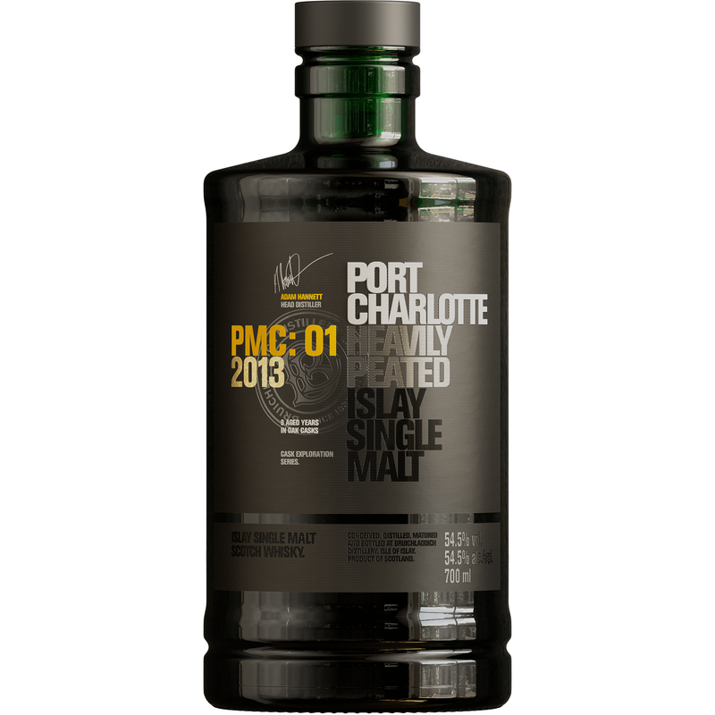 Bruichladdich Port Charlotte PMC:01 2013 9 Year Old 54.5% ABV 700ml