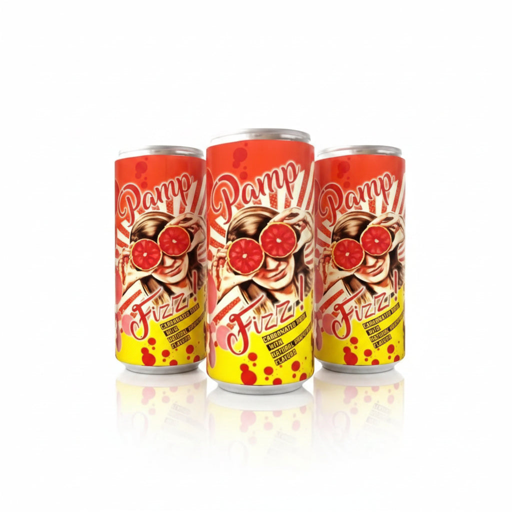 Pamp Fizz Grapefruit Rose 4 x 250ml