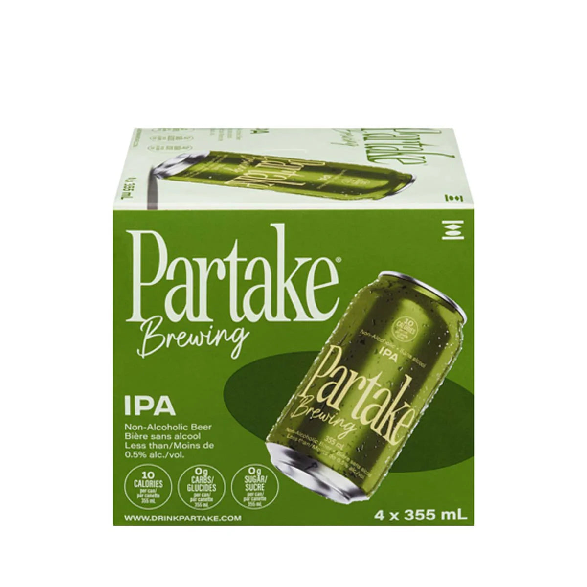 Partake Non Alcoholic IPA 4 Cans