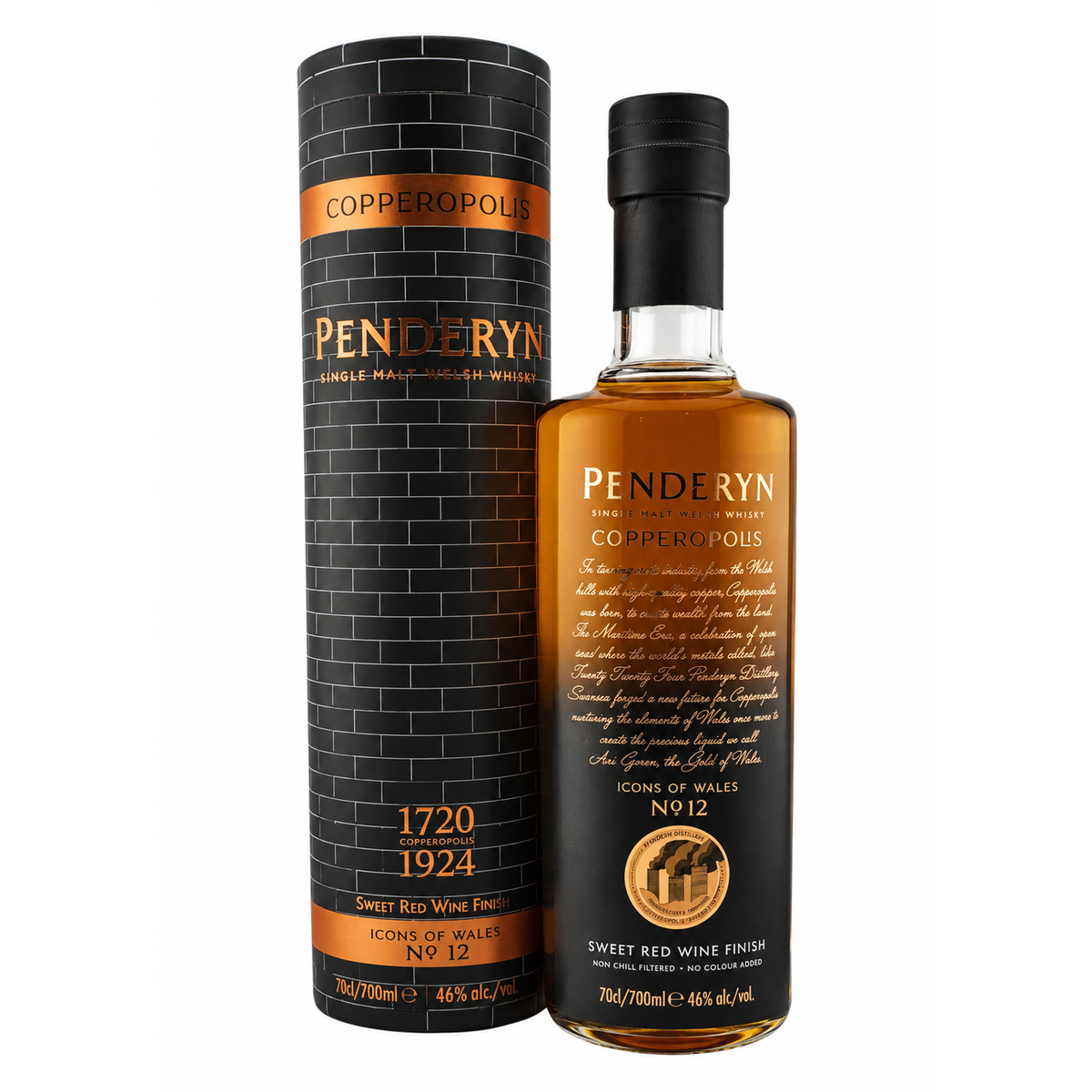 Penderyn Icon of Wales Copperopolis Welsh Whisky