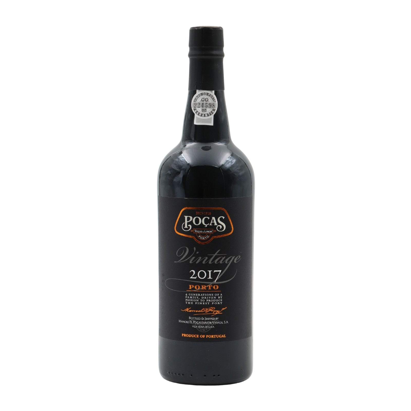 Poças Vintage Port 2017