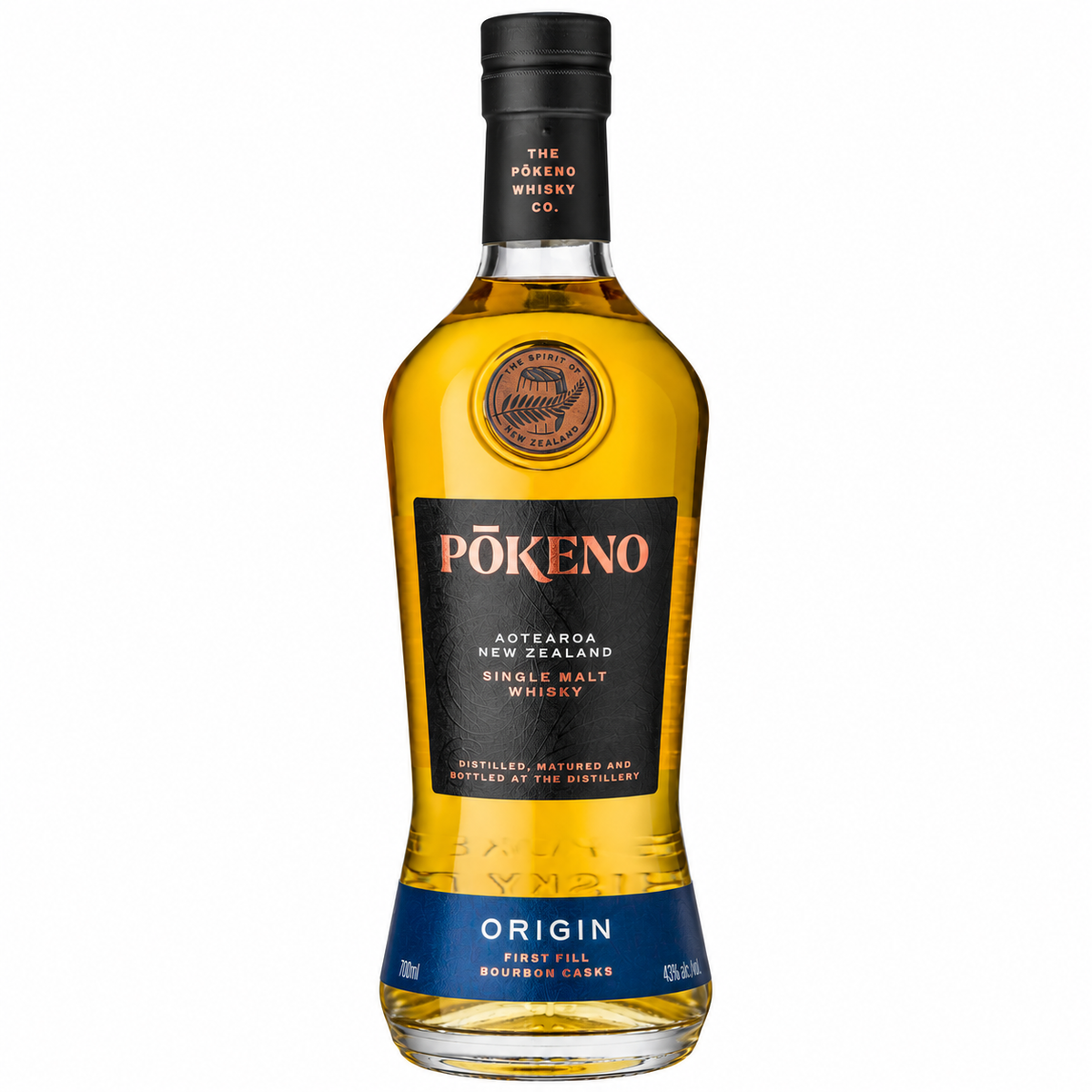 Pokeno Origin Single Malt New Zealand Whisky