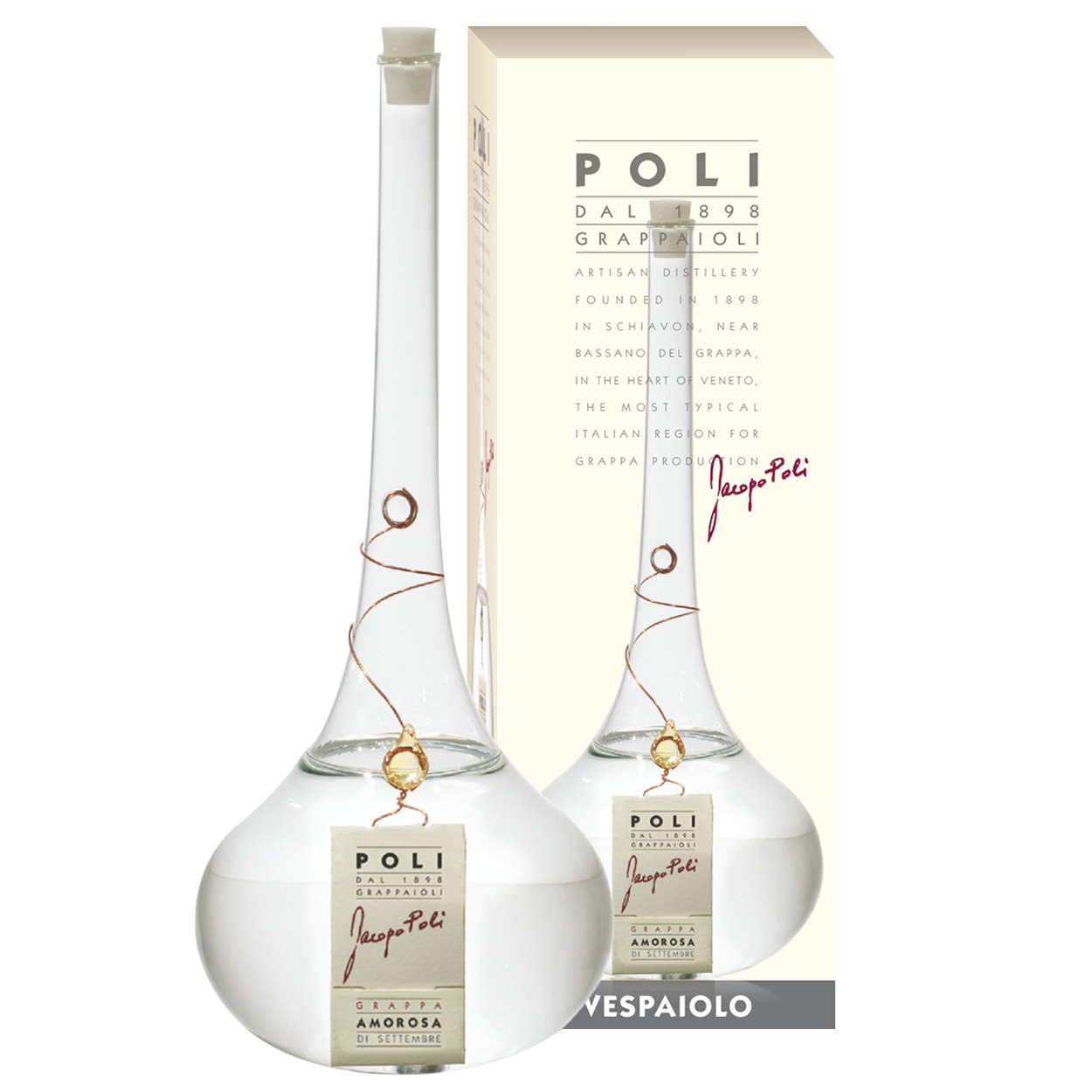 Poli Jacopo Poli Amorosa di Settembre Grappa di Vespaiolo