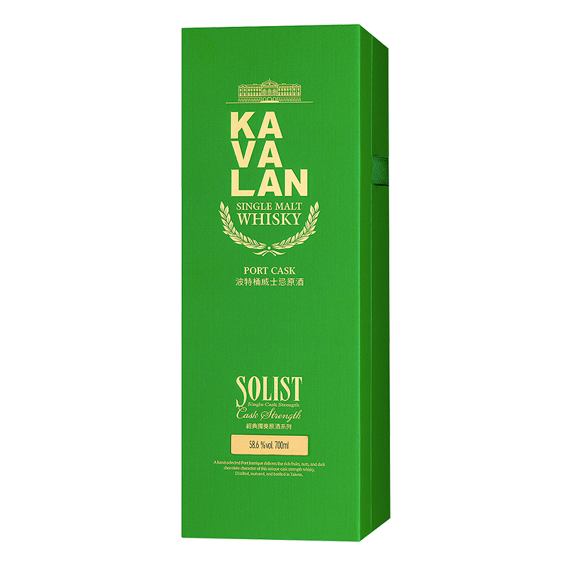 Kavalan Solist Port Cask 57.80% ABV 700ml