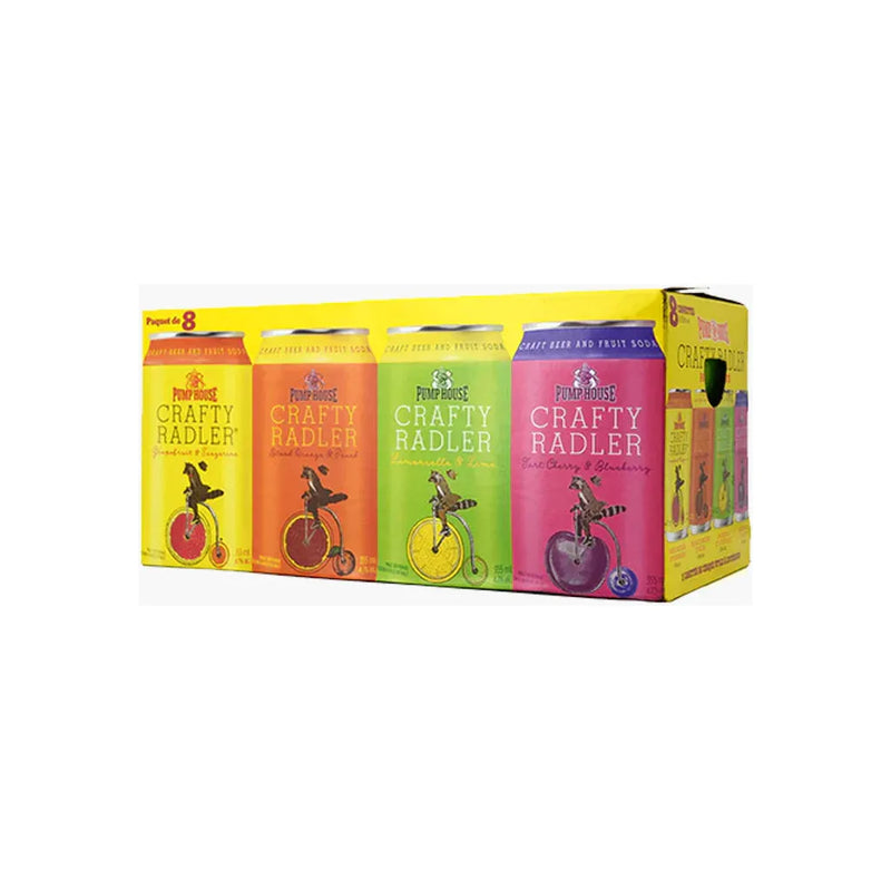 Pump House Crafty Radler Variety Pack 8 Tall Cans