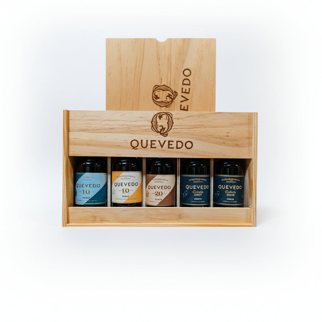 Quevedo Mini Port Gift Pack (Wood)