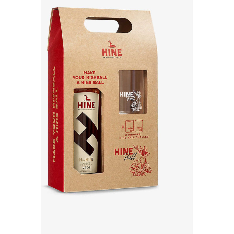 H By Hine VSOP Cognac With Glasses 750ml