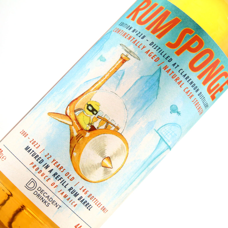 Rum Sponge Clarendon 2000 22 Year Old Edition No.21B 700ml